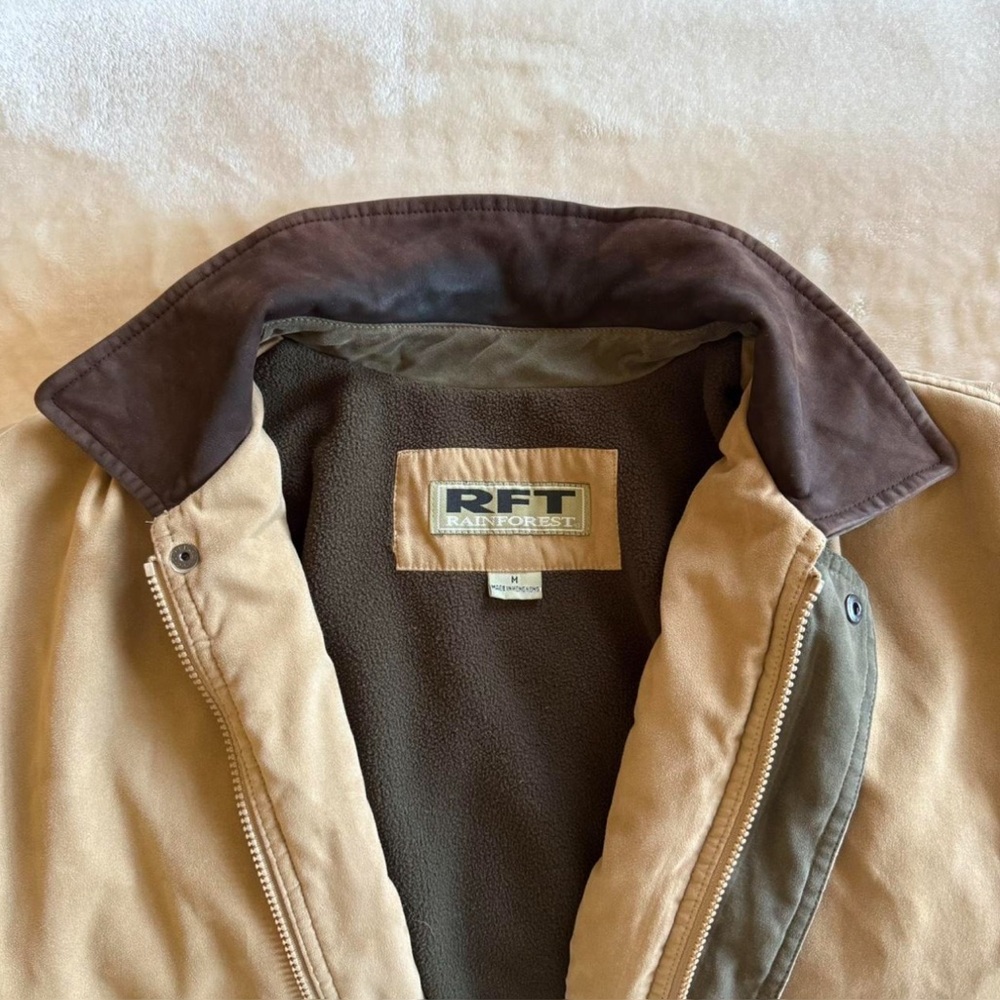 Vintage Y2K Tan Rainforest Jacket - Picture 5 of 7